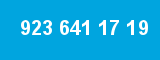 923 641 17 19 923 641 17 19